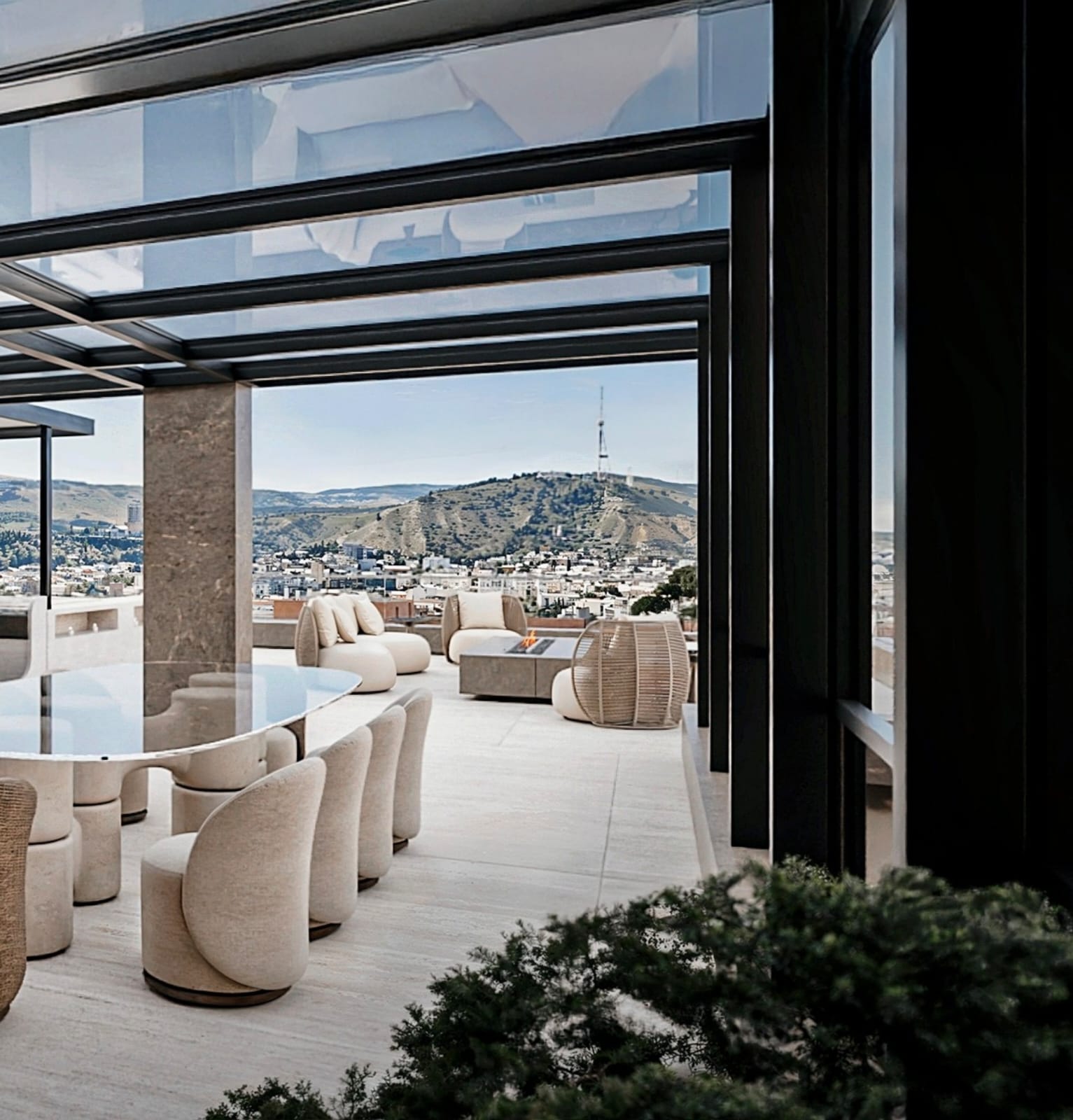 Arsenal Residence rooftop terrace